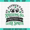 St Patrick Day Brewing Co Svg