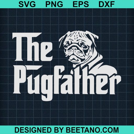 The pug father SVG