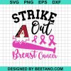 Strike Out Breast Cancer Arizona Diamondbacks Svg