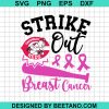 Strike Out Breast Cancer Cincinnati Reds Svg