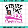 Strike Out Breast Cancer Detroit Tigers Svg