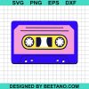 Retro Cassette Tape Svg