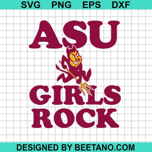 ASU Girls Rock SVG