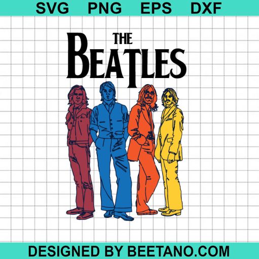The Beatles Band SVG
