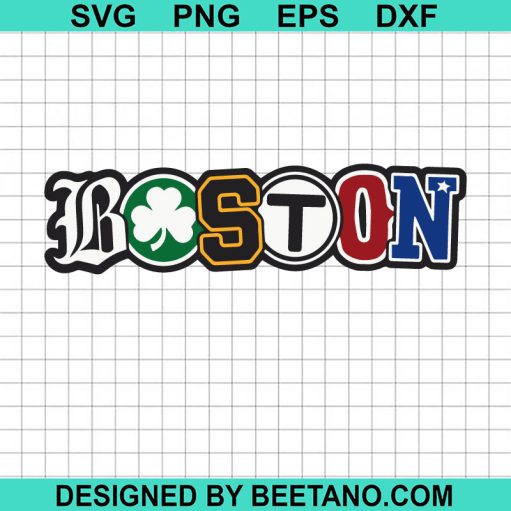 Boston City Sports Logo SVG