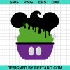 Mickey Halloween Drips Cup Svg