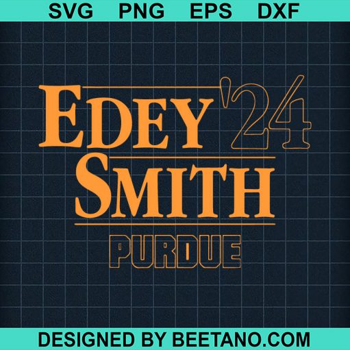 Edey Smith 24 Purdue SVG