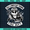 Halloween Town Fire Dept Jack Skellington Svg