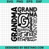 Grandma Typo Svg