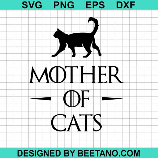 Mother of Cats SVG