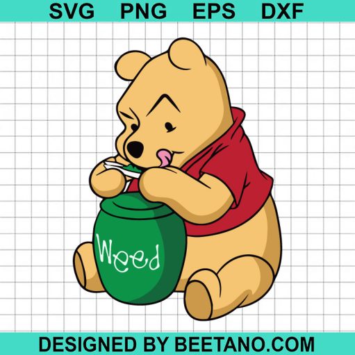 Winnie the Pooh Weed SVG