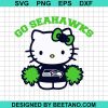 Go Seahawks Hello Kitty Svg
