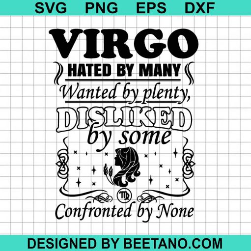 Virgo Girl SVG