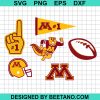 Minnesota Golden Gophers Football Bundle Svg