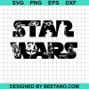 Star Wars Logo Character Svg