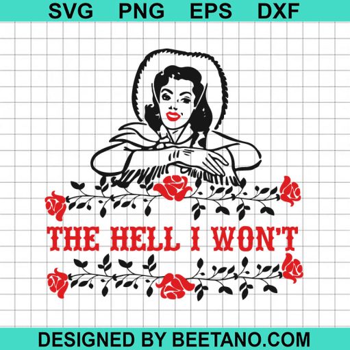 The hell i won't SVG