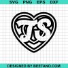 Taylor Swift Heart Svg