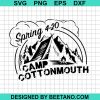 Spring 4-20 Camp Cottonmouth Svg