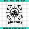 Bigfoot Compass Svg