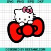 Hello Kitty With Bowtie Svg