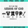Put On The Amor Of God Svg