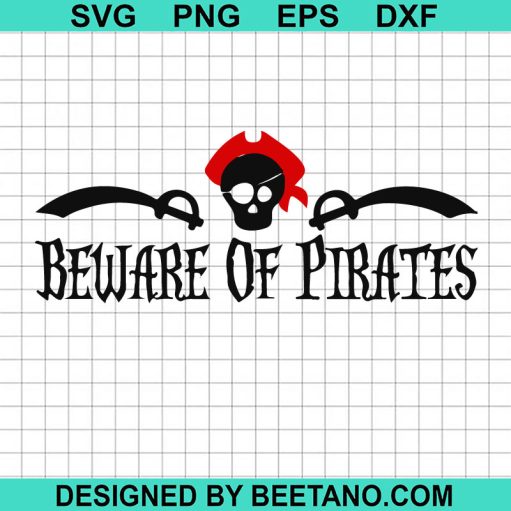 Beware of Pirates SVG