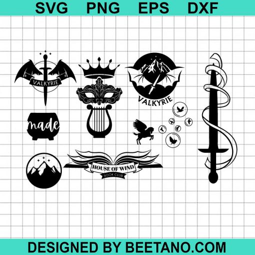 Acotar Vakyrie Bundle SVG