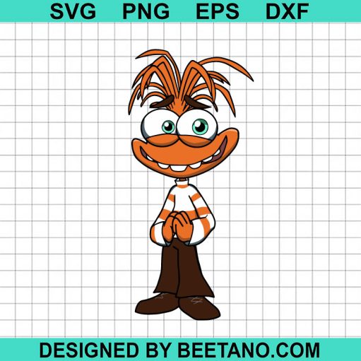 Anxiety Character Inside Out Svg