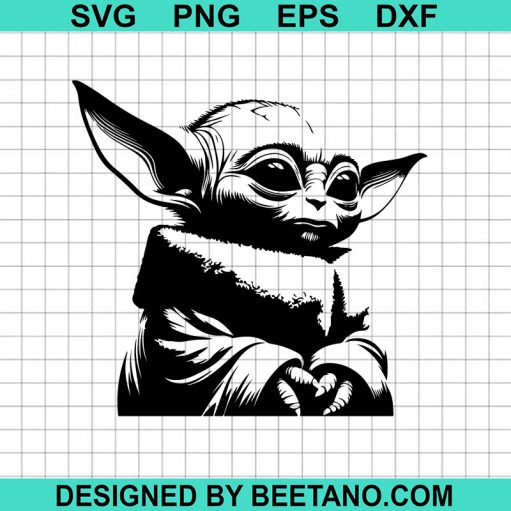 Baby Yoda Star Wars Svg Cut File