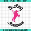 Bucking Awesome Rodeo Riding Horse Svg