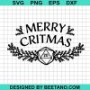 Merry Critmas Dungeon And Dragon Svg
