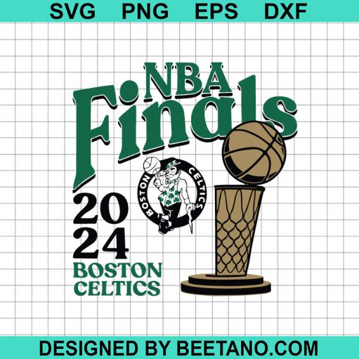 NBA Finals 2024 Boston Celtics SVG