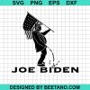 Trump Peeing Joe Biden Svg