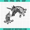 Unicorn Mama Mandala Svg