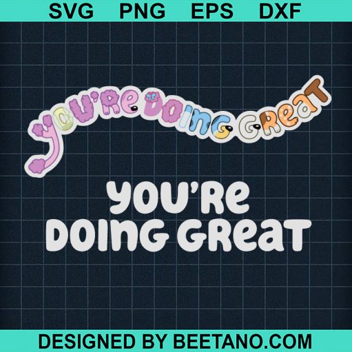 You're doing Great Bluey SVG