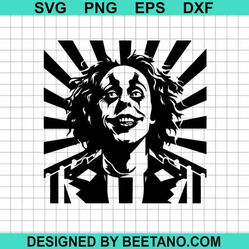 Beetlejuice Character Face Svg