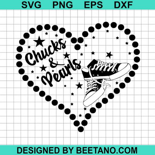 Chucks And Pearls SVG