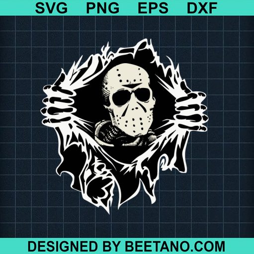 Jason Voorhees Skull SVG