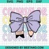 Counselor Coquette Bow Svg