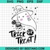 Cute Ghost Trick Or Treat Svg