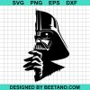 Darth Vader Peekaboo Svg