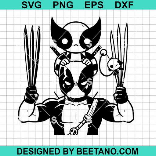 Deadpool And Wolverine SVG