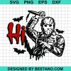 Jason Voorhees Hi Halloween Svg