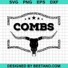 Luke Combs Skull Svg