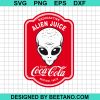 Alien Juice Coca Cola Svg