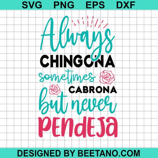 Always Chigona Sometimes Carbona Svg