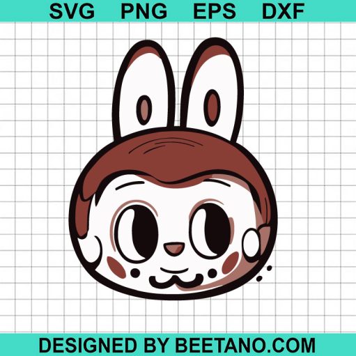 Labubu Smile face SVG