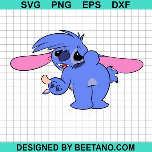 Stitch Disney Girl SVG