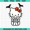 Hello Kitty Skeleton Costume Svg