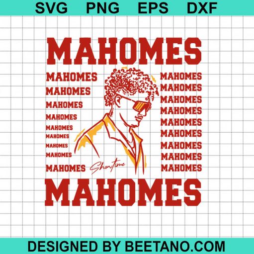 Mahomes KC Chiefs SVG